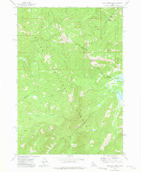 Bull Trout Point Idaho Historical topographic map, 1:24000 scale, 7.5 X 7.5 Minute, Year 1972