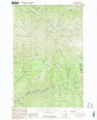 Burke Idaho Historical topographic map, 1:24000 scale, 7.5 X 7.5 Minute, Year 1985