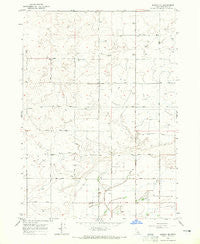 Burley NE Idaho Historical topographic map, 1:24000 scale, 7.5 X 7.5 Minute, Year 1964