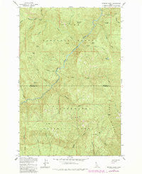 Buzzard Roost Idaho Historical topographic map, 1:24000 scale, 7.5 X 7.5 Minute, Year 1963