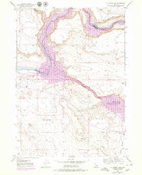 C.J. Strike Dam Idaho Historical topographic map, 1:24000 scale, 7.5 X 7.5 Minute, Year 1946