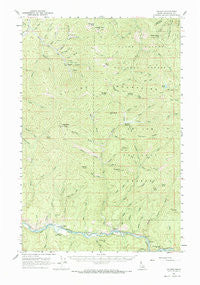 Calder Idaho Historical topographic map, 1:62500 scale, 15 X 15 Minute, Year 1957