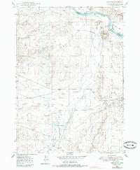 Castle Butte Idaho Historical topographic map, 1:24000 scale, 7.5 X 7.5 Minute, Year 1948