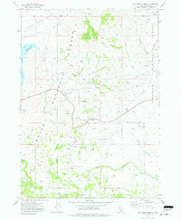 Cat Creek Summit Idaho Historical topographic map, 1:24000 scale, 7.5 X 7.5 Minute, Year 1973