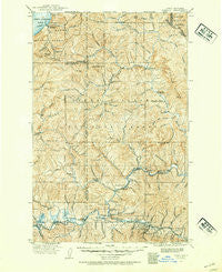 Cataldo Idaho Historical topographic map, 1:125000 scale, 30 X 30 Minute, Year 1909