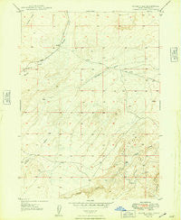 Chalk Hills Idaho Historical topographic map, 1:24000 scale, 7.5 X 7.5 Minute, Year 1948
