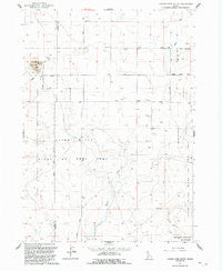 Cinder Cone Butte Idaho Historical topographic map, 1:24000 scale, 7.5 X 7.5 Minute, Year 1992