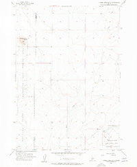 Cinder Cone Butte Idaho Historical topographic map, 1:24000 scale, 7.5 X 7.5 Minute, Year 1956