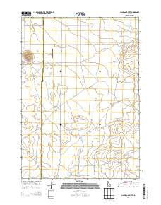Cinder Cone Butte Idaho Current topographic map, 1:24000 scale, 7.5 X 7.5 Minute, Year 2013