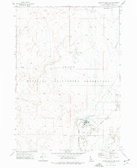 Circular Butte 3 NW Idaho Historical topographic map, 1:24000 scale, 7.5 X 7.5 Minute, Year 1973