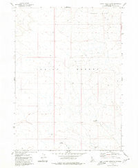 Clover Butte South Idaho Historical topographic map, 1:24000 scale, 7.5 X 7.5 Minute, Year 1979