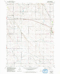 Clover Idaho Historical topographic map, 1:24000 scale, 7.5 X 7.5 Minute, Year 1951