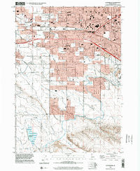 Cloverdale Idaho Historical topographic map, 1:24000 scale, 7.5 X 7.5 Minute, Year 1998
