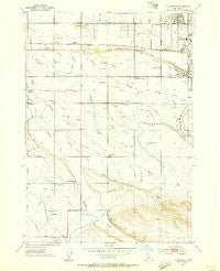 Cloverdale Idaho Historical topographic map, 1:24000 scale, 7.5 X 7.5 Minute, Year 1953