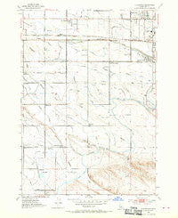 Cloverdale Idaho Historical topographic map, 1:24000 scale, 7.5 X 7.5 Minute, Year 1953