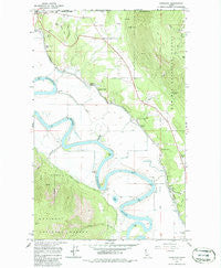 Copeland Idaho Historical topographic map, 1:24000 scale, 7.5 X 7.5 Minute, Year 1965
