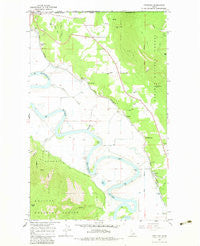 Copeland Idaho Historical topographic map, 1:24000 scale, 7.5 X 7.5 Minute, Year 1965
