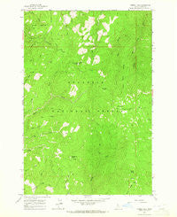 Corral Hill Idaho Historical topographic map, 1:24000 scale, 7.5 X 7.5 Minute, Year 1963