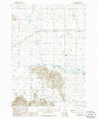 Corral Idaho Historical topographic map, 1:24000 scale, 7.5 X 7.5 Minute, Year 1986