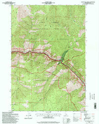 Cottontail Point Idaho Historical topographic map, 1:24000 scale, 7.5 X 7.5 Minute, Year 1995