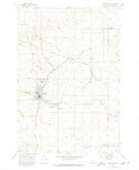 Cottonwood Idaho Historical topographic map, 1:24000 scale, 7.5 X 7.5 Minute, Year 1967