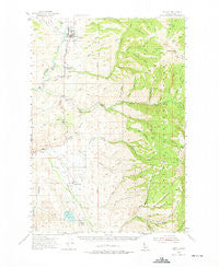 Council Idaho Historical topographic map, 1:62500 scale, 15 X 15 Minute, Year 1954