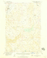 Crane Creek Reservoir Idaho Historical topographic map, 1:62500 scale, 15 X 15 Minute, Year 1957