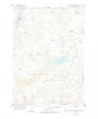 Crane Creek Reservoir Idaho Historical topographic map, 1:62500 scale, 15 X 15 Minute, Year 1957