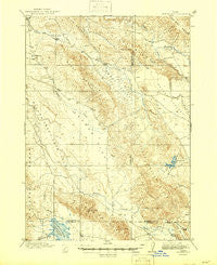 Cranes Flat Idaho Historical topographic map, 1:62500 scale, 15 X 15 Minute, Year 1917