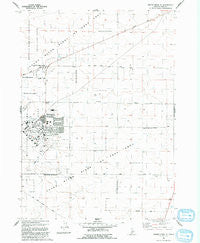 Crater Rings SE Idaho Historical topographic map, 1:24000 scale, 7.5 X 7.5 Minute, Year 1992