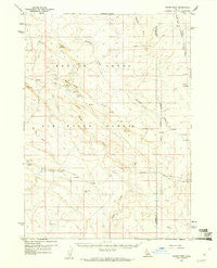 Crows Nest Idaho Historical topographic map, 1:62500 scale, 15 X 15 Minute, Year 1959