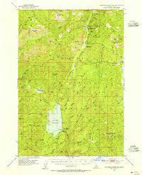 Deadwood Reservoir Idaho Historical topographic map, 1:62500 scale, 15 X 15 Minute, Year 1953