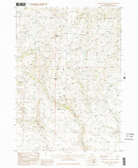 Deer Heaven Mountain Idaho Historical topographic map, 1:24000 scale, 7.5 X 7.5 Minute, Year 1986