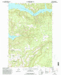 Dent Idaho Historical topographic map, 1:24000 scale, 7.5 X 7.5 Minute, Year 1994