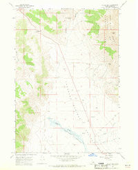 Dickey Peak Idaho Historical topographic map, 1:24000 scale, 7.5 X 7.5 Minute, Year 1967