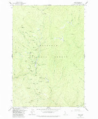 Dixie Idaho Historical topographic map, 1:24000 scale, 7.5 X 7.5 Minute, Year 1979