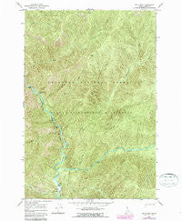 Dog Creek Idaho Historical topographic map, 1:24000 scale, 7.5 X 7.5 Minute, Year 1966