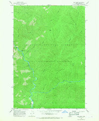 Dog Creek Idaho Historical topographic map, 1:24000 scale, 7.5 X 7.5 Minute, Year 1966
