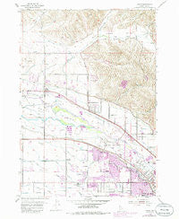 Eagle Idaho Historical topographic map, 1:24000 scale, 7.5 X 7.5 Minute, Year 1953