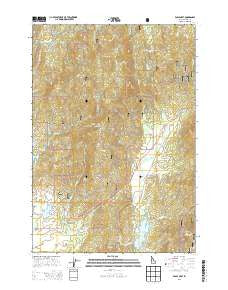 Eagle Nest Idaho Current topographic map, 1:24000 scale, 7.5 X 7.5 Minute, Year 2013