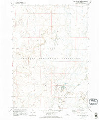 East of Howe Peak Idaho Historical topographic map, 1:24000 scale, 7.5 X 7.5 Minute, Year 1973