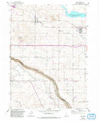 Eden Idaho Historical topographic map, 1:24000 scale, 7.5 X 7.5 Minute, Year 1964