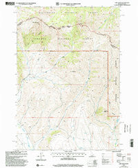 Edie Creek Idaho Historical topographic map, 1:24000 scale, 7.5 X 7.5 Minute, Year 1997