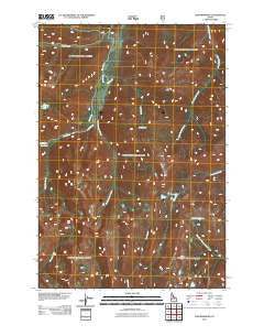 Edwardsburg Idaho Historical topographic map, 1:24000 scale, 7.5 X 7.5 Minute, Year 2011