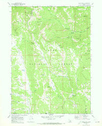 Egan Basin Idaho Historical topographic map, 1:24000 scale, 7.5 X 7.5 Minute, Year 1969