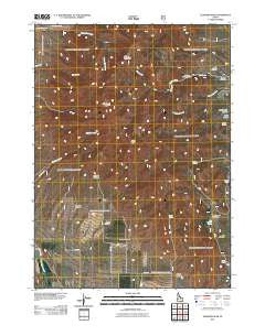 Elkhorn Peak Idaho Historical topographic map, 1:24000 scale, 7.5 X 7.5 Minute, Year 2011
