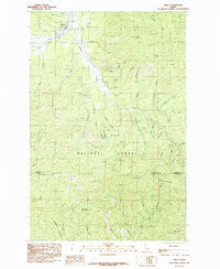 Emida Idaho Historical topographic map, 1:24000 scale, 7.5 X 7.5 Minute, Year 1985