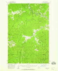 Emida Idaho Historical topographic map, 1:62500 scale, 15 X 15 Minute, Year 1957