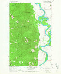 Farnham Peak Idaho Historical topographic map, 1:24000 scale, 7.5 X 7.5 Minute, Year 1965