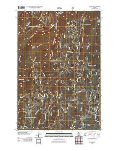 Florence Idaho Historical topographic map, 1:24000 scale, 7.5 X 7.5 Minute, Year 2011